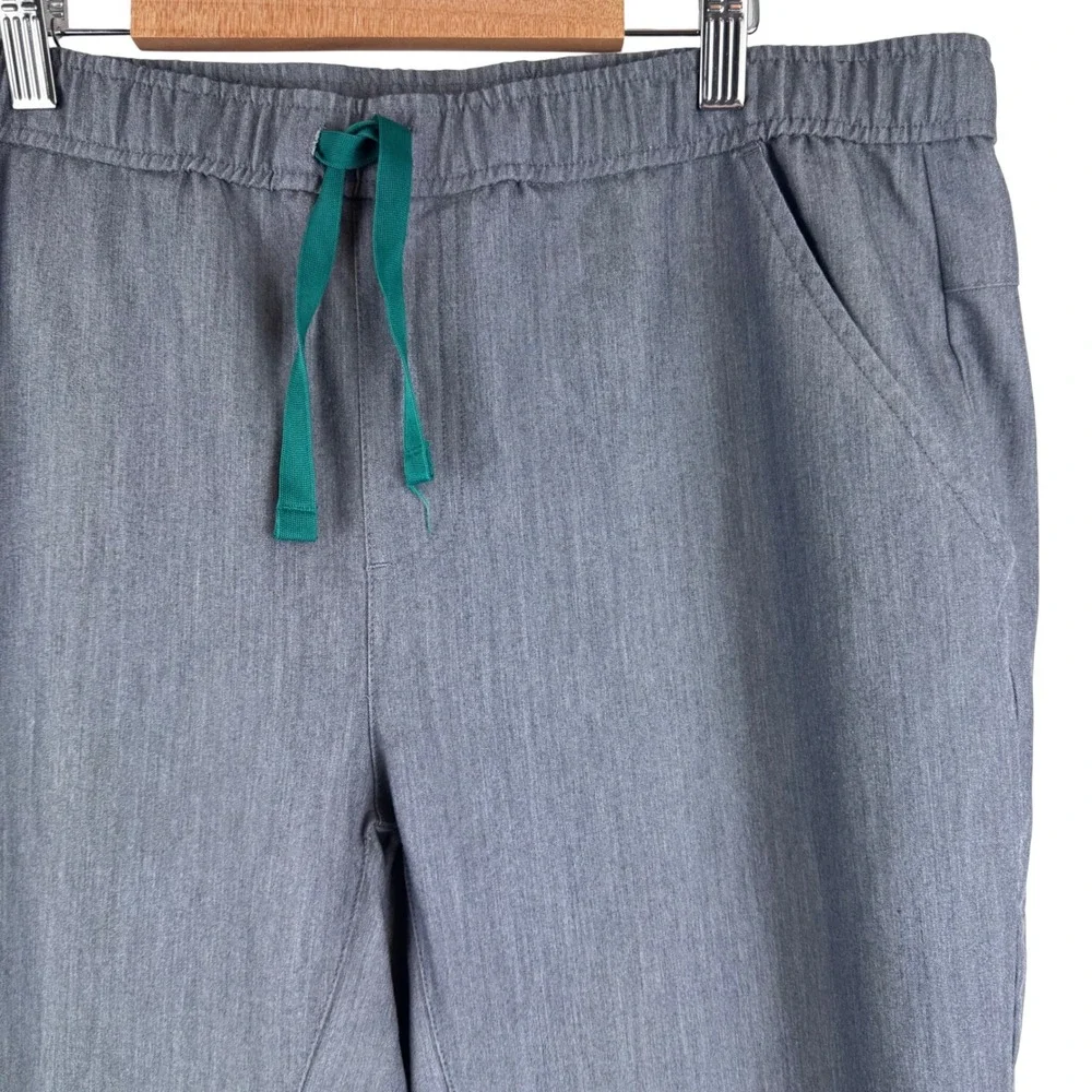 FIGS Tansen Jogger Scrub Pants Men L Gray Technical Collection MXXSW2004